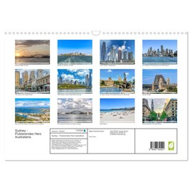 Sydney - Pulsierendes Herz Australiens (Wandkalender 2026 DIN A3 quer), CALVENDO Monatskalender