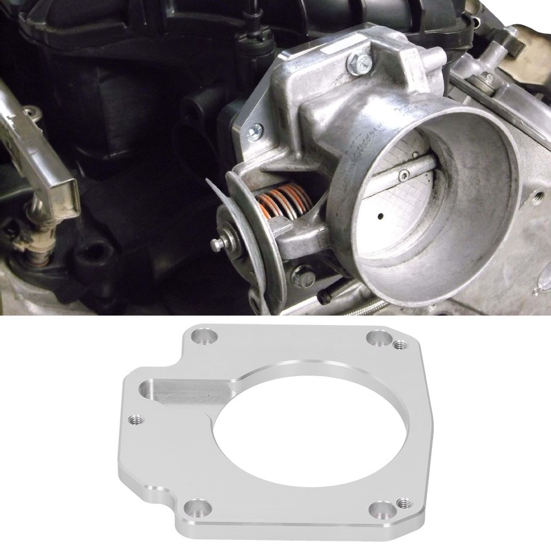Throttle Body Adapter Gasket 4‑Bolts Intake to 3‑Bolts Throttle Body