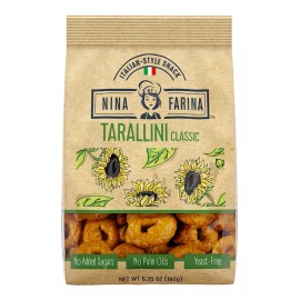 NINA FARINA Tarallini Variety Pack - 6.35oz/each bag (9-Pack)