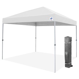 E-Z UP Patriot ONE-UP Technology Shelter, 10' x 10', White