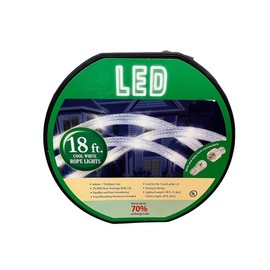 5 STAR BUYER RATED 18 ft. LED Rope Lights - Cool White