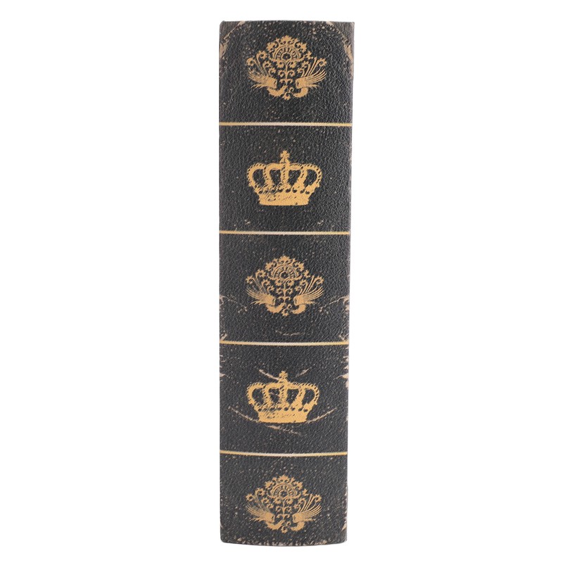 Book Shape Storage Box Large Capacity Wooden European Style Decorative