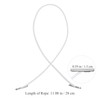Tofficu Elastic Barbed Cords for Mask Menus Mask Elastic Toggle