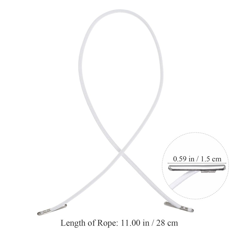 Tofficu Elastic Barbed Cords for Mask Menus Mask Elastic Toggle