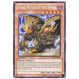 yugioh - Goldd, Wu-Lord of Dark World LCJW-EN246 1st Edition Secret Rare - Legendary Collection 4: Joey's World