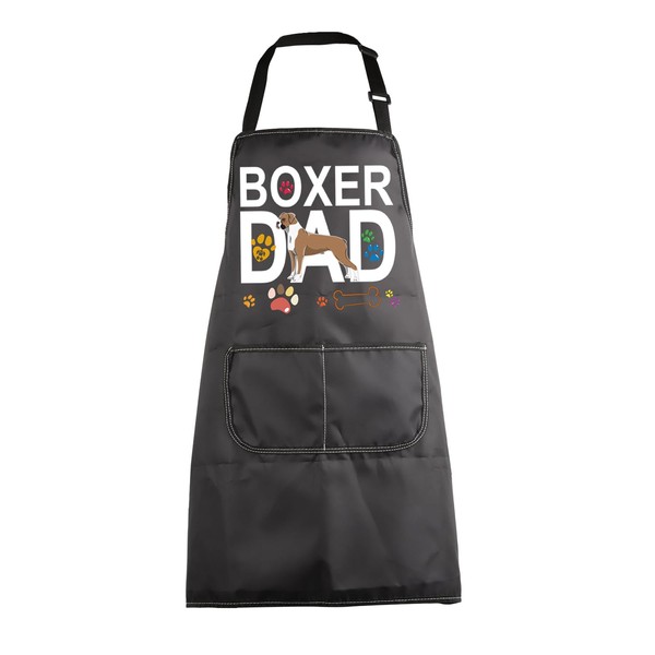 MBMSO Boxer Apron Boxer Dog Mom Apron Best Boxer Mom