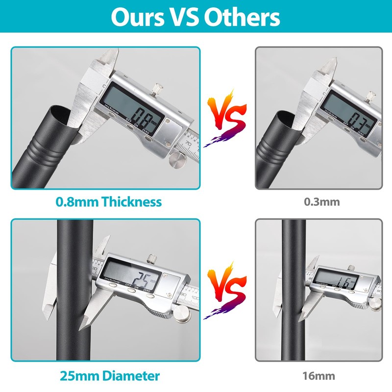 Shower Curtain Rod 28-94 Inch，Adjustable Heavy Duty Shower Rods for