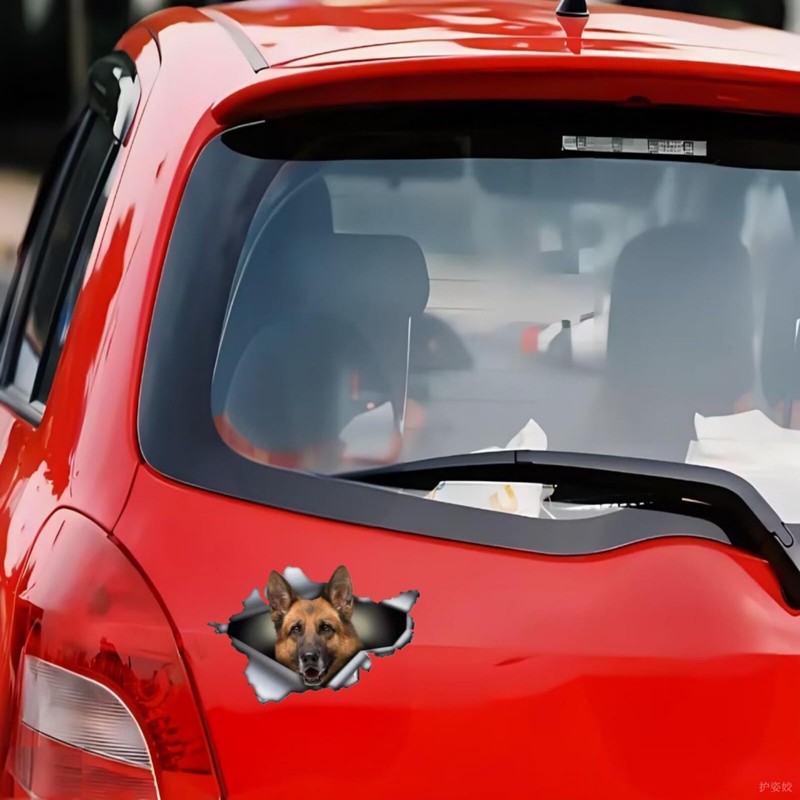 Car Stickers 18 cm German Shepherd Car Sticker German Shepherd