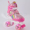 Alltop Patines De 4 Ruedas Led Para Niño Niña Ajustables