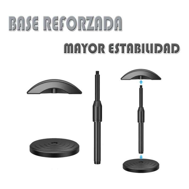 1 Soporte Para Audífonos Base Universal Casa Oficina