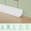 78.7'' Flexible Quarter Round Molding - Self Adhesive Corner Trim