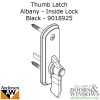 Andersen Thumb Latch For Sliding Doors Albany Black Inside Thumb