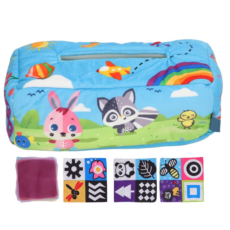 Tissue Paper Toy Wrinkle Learning Simulating Finger Exercises Soft Scarf