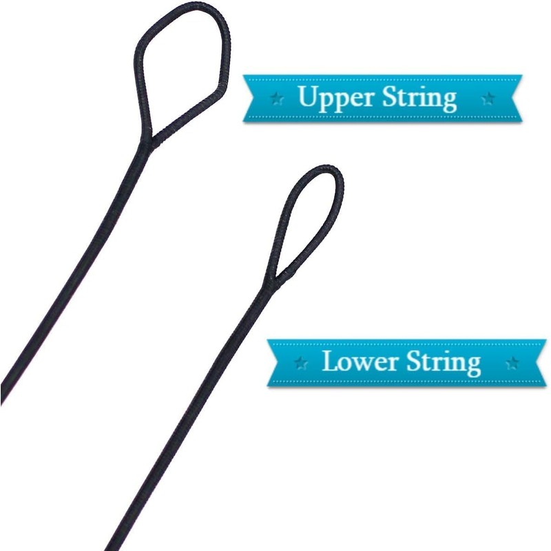 FUNTRESS 16 Strands Bow String Replacement for Recurve Bow and