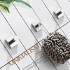 KOKOSIRI Hooks for Hanging Towels Chrome Bathroom Hand Towel Hooks
