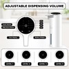 PINENUTS Automatic Soap Dispenser 13oz. Wall Mount Touchless 4 Gear