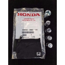 Autoparts Exposed Alloy Wheel Lock Set #08W42-SNA-101 For Honda/ Acura Selected Models