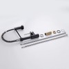 OWOFAN Low Lead Modern Single Handle Pull Down Sprayer Spring