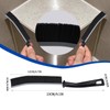 Yeria 6 Pieces Hard Bristle Corner Cleaning Brush, Gap Cleaning