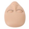 Lash Mannequin Head Reusable Soft Rubber 3D Effects Replaced Eyelids