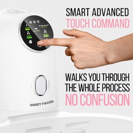 Sheet Faced Face Mask Maker Machine with 32 Collagen Pills. Our DIY Face Mask Machine Makes Beauty Face Masks and Fruit Masks With Your Own Liquid Ingredients Such as Serums, Lotions, Juice etc.