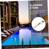 SUPVOX 2pcs Handle Pumice Stone for Pool Cleaning Sturdy Pumice