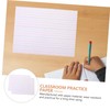 NUOBESTY Dry Erase Cards 30pcs Sentence Strips for Classroom School