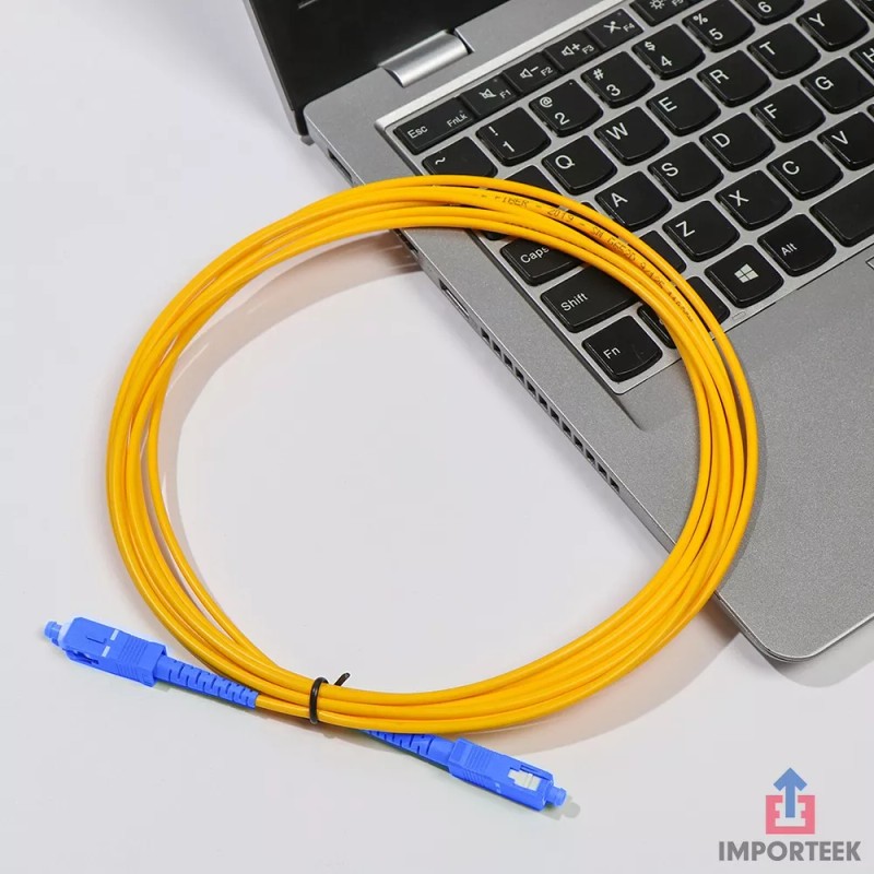 Importeek Cable Fibra Optica Internet Modem 3 Metros Sc A