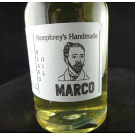 Humphrey's Handmade Large 4oz MARCO Polo Sport Type Men's Beard Oil Thick Hair Softener Spicy Amber