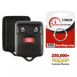 Extra-Partss For 2005-2011 Ford Ranger Keyless Entry Remote Car Key Fob Shell Case Pad