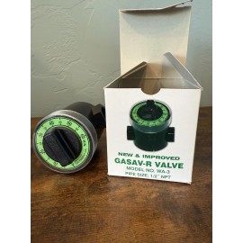 GASAV-R WA-3 Automatic Gas Shut-Off & Timer Valve with 1/2" IPS | BBQ Shut-off