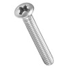 METALLIXITY Phillips Cross Recessed Countersunk Head Screws Bolts (#6-32x1) 30Pcs,