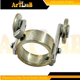 Plasma Cutter Roller Guide Wheel Spacer Circle Compass with Screw Positioning for P-80 Style Welder Pilot Arc Starting Steel & Metal Aluminum