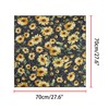 Allegra K Women Chiffon Scarves - 27.6" X27.6" - Floral
