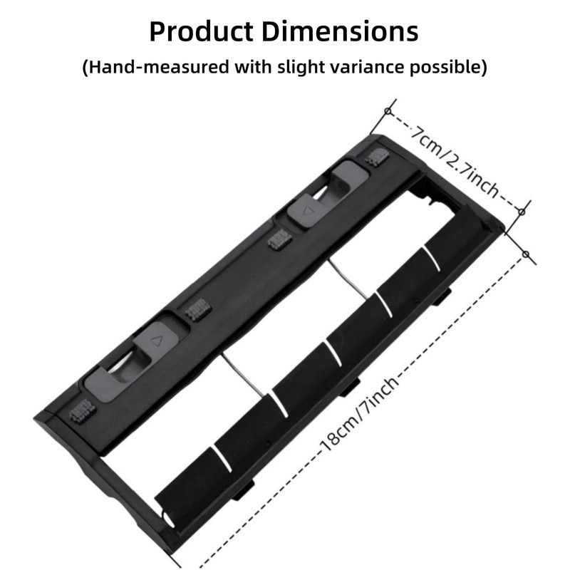 Suytvenxau 1Pc Main Brush Back Cover Compatible with Ecovacs Deebot