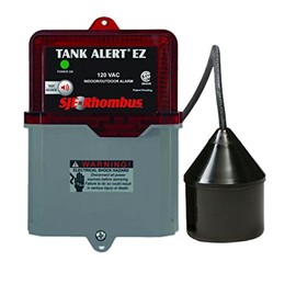 SJE Rhombus 1036593 Tank Alert EZ- TaEZ-01Htb, 120 VAC with 15' Sensor Float High Level Terminal Block