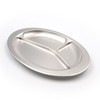 (Made in Tsubame Sanjo) Muranoshi Stainless Steel Lunch Plate (3
