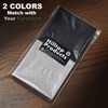 8 Pack - 2 Colors Self Adhesive Square Furniture Felt