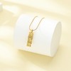AIWENXI Cylinder Butterfly Urn Ashes Necklace for Women Men Cremation