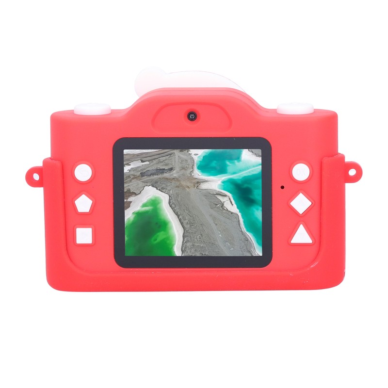 Kids Camera Santa Claus Video Dual Camera Music Cartoon USB