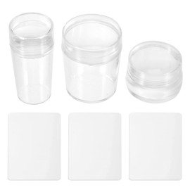 Beavorty Compact Nail Art Stamper Kit Includes Scraper Ideal for Manicure Set and Nail Art Tools