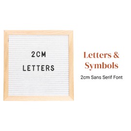 Stiles 122 2cm Standard Letters for Letter Boards, Plastic, Changeable for Wood and Felt Boards, Black