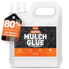 Mulch Glue for Landscaping, 32OZ Rock Glue, Fast-Dry Non-Toxic Weather-Resistant Strong Gravel Binder, Pine Straw Outdoor Strong Pebble Gravel Hold for Garden, Mulch Lock and Pea Gravel Stabilizer