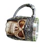 2 Layer Skull Beer Mug Stable Robust Fashionable Decorative Wear
