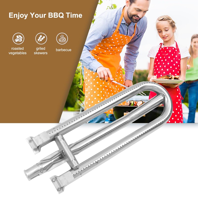 Plowo Stainless Steel Grill Burners for DCS BBQ Grills 27DBQR,