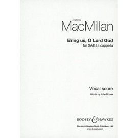 Bring us, O Lord God: mixed choir (SATB) a cappella. Partition de chœur.