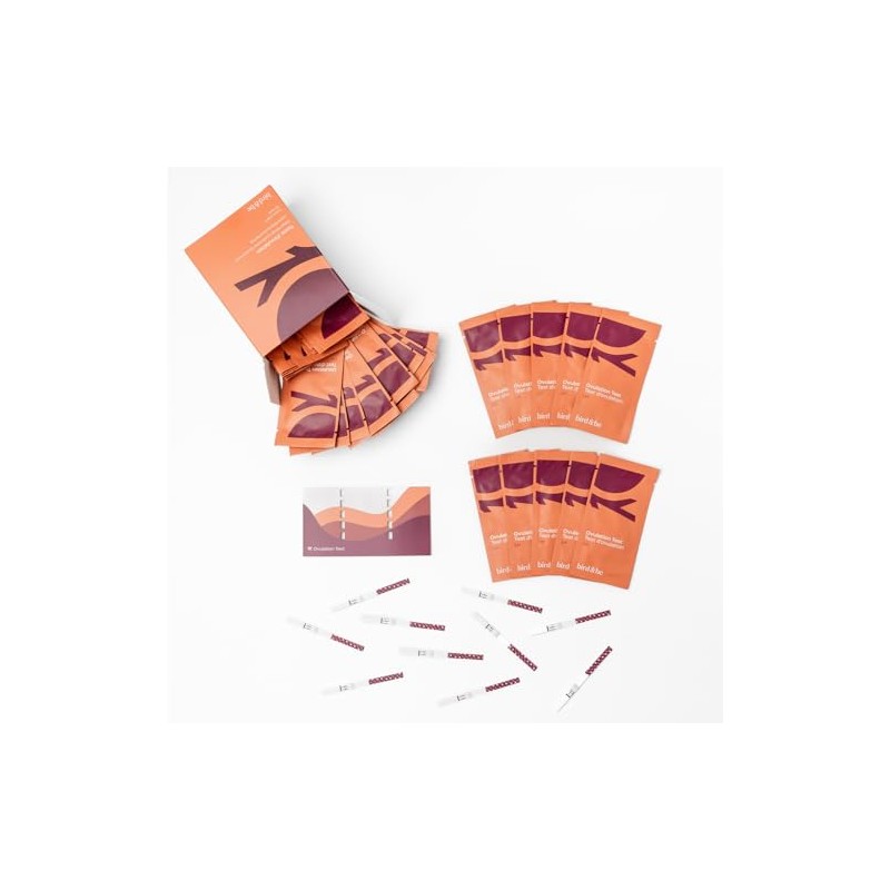 Bird&Be Ovulation Test Strips (Predictor Kit with 40 LH Strips,