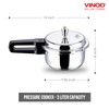 Vinod Pressure Cooker Stainless Steel – Outer Lid - 3