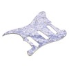 Guitar Pickguard Replacement Aluminum Foil Shielding PVC Scratch Protection Guitar