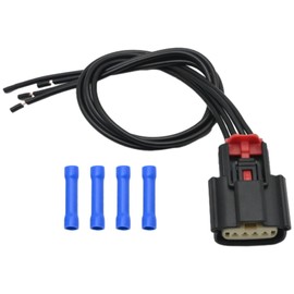 Hoypeyfiy Rear Tail Light Lamp Plug Connector Harness, Tail Light Prewired Connector Plug, Tail Light Connector Plug Wiring Replacement for Opel Replacement for Vauxhall Astra K MK7 2015-2022